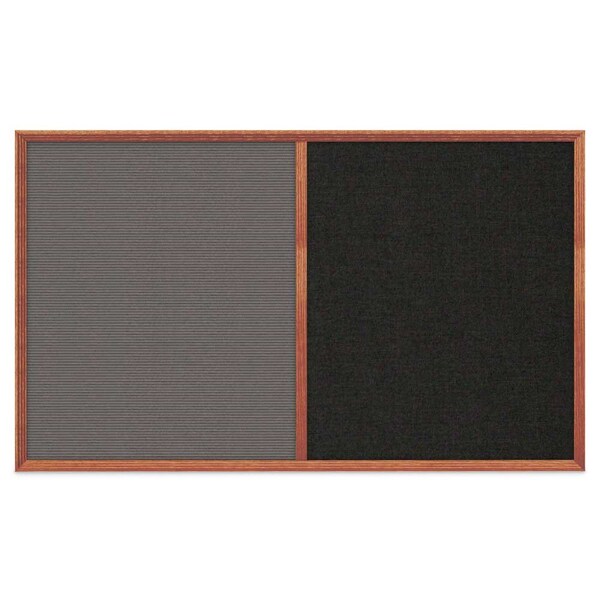 Slim Style Indoor Enclosed Corkboard, 18